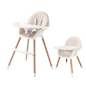 3-In-1 High Chairs for Babies Toddlers, Convertible Infant Highchair with Remova - Picture 1 of 8