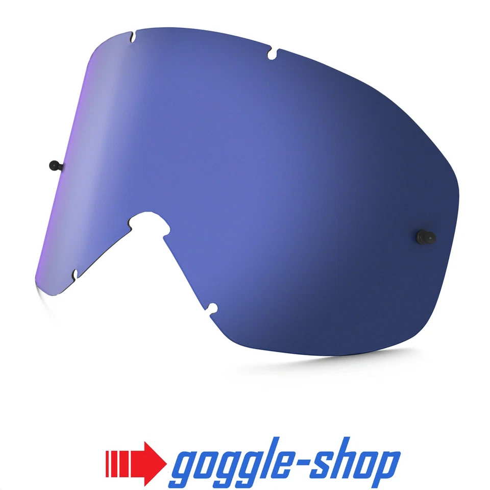 OAKLEY O FRAME 2.0 LENTE MOTOCROSS MX MTB BICICLETA GENUÍNA - AZUL GELO IRDIUM - Imagem 1 de 3