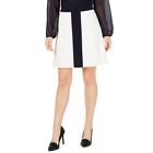TOMMY HILFIGER Women's Colorblocked Textured A-Line Skirt TEDO