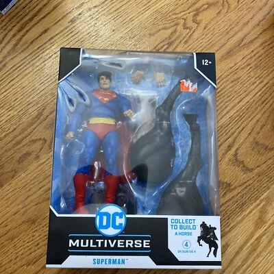 McFarlane Toys DC Multiverse 黑暗骑士归来 - 超人 - Build-A Horse — 第 1/4 张图片