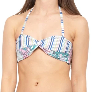 Traje de baño para mujer Maaji s atardecer Bandeau sin tirantes Prenda para el torso rosa azul amarillo - Imagen 1 de 5