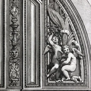 Domenico de Rossi — Ornato interiore de fenestrone — eau-forte & burin — c. 1700 - Picture 1 of 9