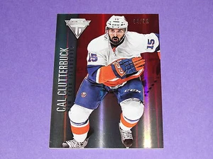 2013-14 Titanium CAL CLUTTERBUCK #11 Draft Position SP/72 New York ISLANDERS - Picture 1 of 2