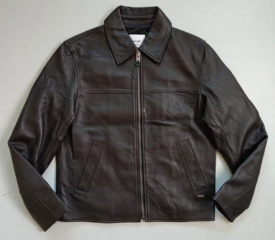 Coach Leather Jacket WORLDWIDE SHIPPING FTP 5050 - Image 1 of 4