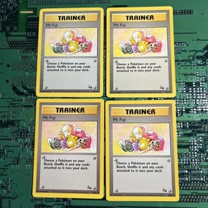 Mr. Fuji 58/62 Jungle Trainer Pokemon Card WOTC Vintage Unlimited 4 - Picture 1 of 4