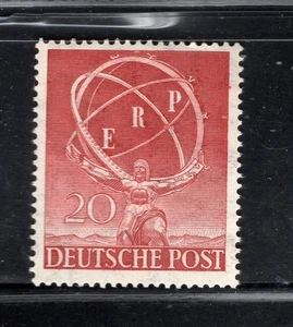 GERMANY 1949 Atlas New York MNH - Picture 1 of 2