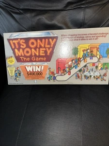 Vintage 1987 It’s Only Money The Game ESM Marketing Family Board Game Preowned - Picture 1 of 7