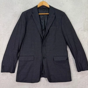 Chaqueta Blazer Tommy Hilfiger Para Hombres 38R Lana Carbón Mezcla Elástica Sin Estructura - Imagen 1 de 11
