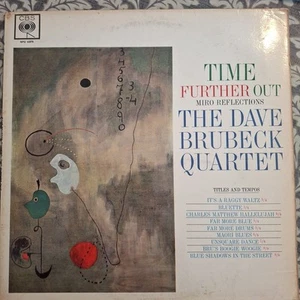THE DAVE BRUBECK QUARTET "TIME FURTHER OUT" VINYL LP MONO 1964 VG+ - Picture 1 of 4