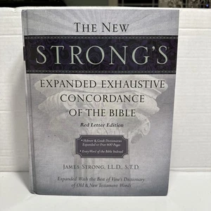 The New Strong's Exhaustive Concordance of the Bible - Hardcover Well Loved - Bild 1 von 10