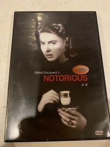 DVD Korean Alfred Hitchcock Notorious Special Features - Imagen 1 de 5