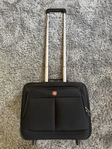 Wenger Swiss Gear Patriot Laptop Case Wheeled Travel Cabin Bag -Free Card Holder - Photo 1/8