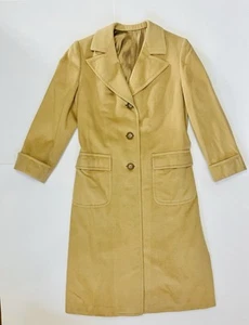 Vintage Hickey Freeman By Maus & Hoffman Custom Cashmere Overcoat Camel Tan - Picture 1 of 16