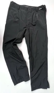 Gore-Tex ZR Zero Restriction Mens Large Hiking Gorpcore Convertible Pants Black - Picture 1 of 13