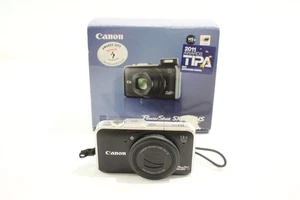 Canon Powershot SX230 HS Digital Compact Camera Working w/ 14x Optical IS Zoom - Picture 1 of 5