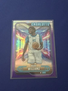 2025 Topps Chrome - Mark Williams Purple Refractor #78 - Picture 1 of 2