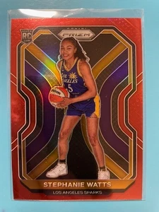 Stephanie Watts – 2021 Prizm WNBA #98 RC Red parallel /299 (Sparks) - Picture 1 of 2