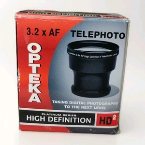 Opteka High Definition II TelePhoto Lens 37mm 52mm 3.2 x AF OP-3200HD2 - Picture 1 of 10