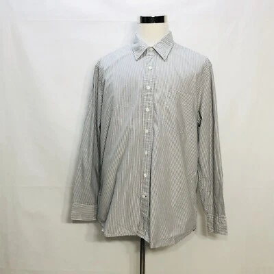 GAP мужской размер XL в полоску платье рубашка с длинными рукавами - Изображение 1 из 4