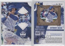 2018 Panini Diamond Kings DK Originals Materials Holo Silver /49 Anthony Rizzo