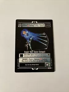 Star Trek CCG Missions Repair Null Space Catapult Black Boarder - Picture 1 of 1