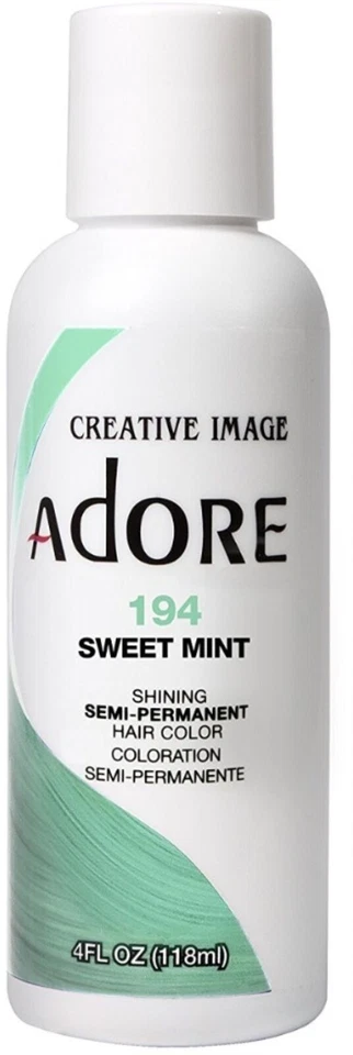 Adore Semi-permanent Haircolor #194 Sweet MINT 4 Ounce 118ml