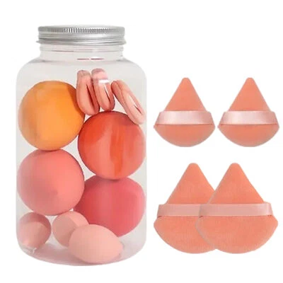 Juego de esponjas de maquillaje esponja de maquillaje suave en polvo soplo belleza de larga duración muy bien Foto 1 de 4