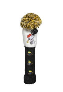 Snoopy & Woodstock Knit Head Cover Hybrid H-497 New - Picture 1 of 2