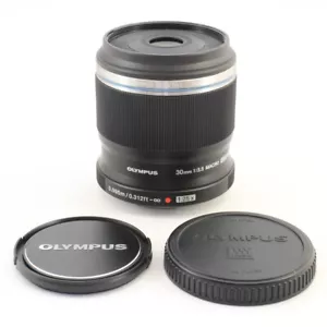 Olympus M. Zuiko Digital ED 30mm F3.5 Macro Lens From Japan - Picture 1 of 5