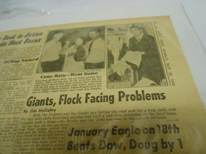 Vintage Daily News 28. Mai 1956 2 Bogen in Papphülle Sport - Bild 1 von 10