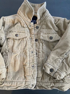 Chaqueta de pana tostada para niños Place Boys 3T forrada frontal a presión informal Foto 1 de 4