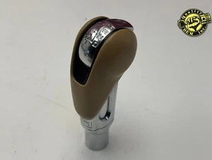 2009-16 PORSCHE BOXSTER CAYMAN 911 AUTO TRANSMISSION GEAR SHIFTER KNOB BEIGE 40k - Bild 1 von 10