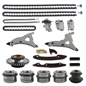 Camshaft Adjuster + Timing Chain Kit for Mercedes-Benz W212 A207 3.0 3.5L - Picture 1 of 11