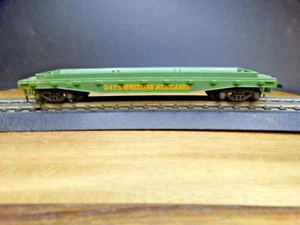 Mantua H0 Scale 41' Western Maryland 2475 Modelleisenbahn Flachwagen mit Culvert Rack - Bild 1 von 7