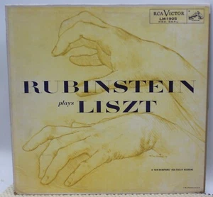 Artur Rubinstein: Rubinstein Plays Liszt - RCA Red Seal 1956 - Imagen 1 de 4