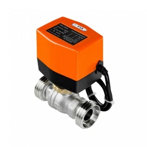 Juego de grifos de bola de motor FSA acero inoxidable 316 DN20 24V AC tuerca latón - Imagen 1 de 7