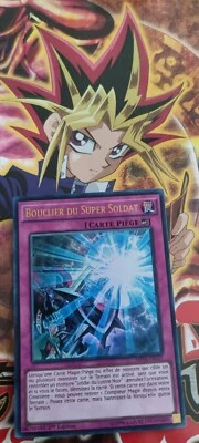Yu-Gi-Oh! Bouclier du Super Soldat MP16-FR157 1st Ultra Française / lustre noir - Photo 1/4