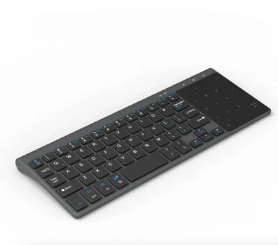 Slim 2.4G Wireless Keyboard with Built-in Touchpad Remote Keyboard Mouse Combo - Image 1 of 4