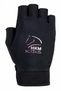 Guanti da equitazione per bambini HOBBY HORSING Hobby Horse HKM nero/grigio - Foto 1 di 5
