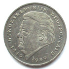 BRD 2 DM 1993 F Franz Josef Strauß