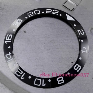 39.9mm white marks black ceramic bezel insert fit for SUB GMT watches - Picture 1 of 1