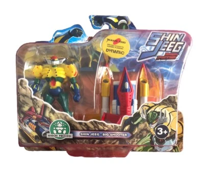 ⚡️🦾 2 Action figure SHIN JEEG-BIG SHOOTER  giochi Preziosi new 3+ 🦾⚡️☄️ - Immagine 1 di 4