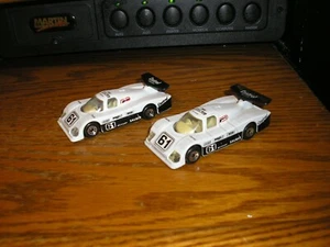 RARE Vintage 1984 Lot of 2 Matchbox 1/55 Group C Castrol #61 Racer Free SHIPPING - Picture 1 of 4