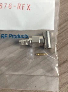 Lot Of 21 RF Connectors / Coaxial Connectors STRT PLG 58 141 Ni Amphenol Brand - Picture 1 of 4