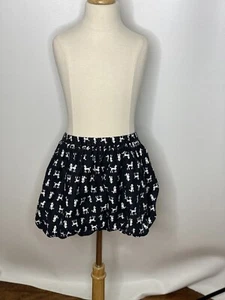 CHILDRENS PLACE TCP Girls Black Bubble Poodle Skirt Sz 5/6 - Picture 1 of 2