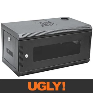 4U 4RU Server Network Data Rack LAN Cabinet 300mm Deep 19" 19 Inch Wall Mount - Picture 1 of 9