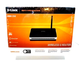 New Sealed D-Link Wireless G Router WBR-1310 Network Home Office Business Tools - Picture 1 of 6
