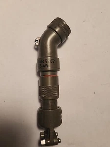 GLENAIR ADAPTER MIT CC, PN M85049/6-6W, NSN 5935-01-173-3019, NOS. - Bild 1 von 2
