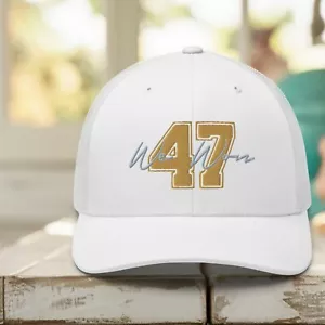 Sombrero de camionero blanco We Won Trump 47 Gold Edition 2024 para hombre mujer - Imagen 1 de 10