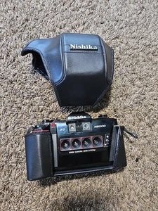 Nishika N8000 30MM 3D Lenticular Camera 3010 As-Is Untested With Case - Picture 1 of 11